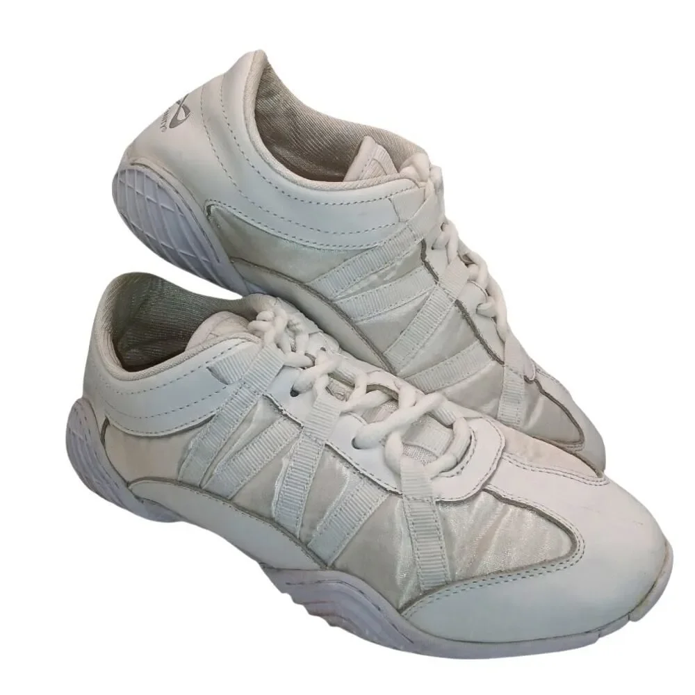 INFINITY EVOLUTION Women's Lightweight Triple White Sneakers - Size: 8 1/2